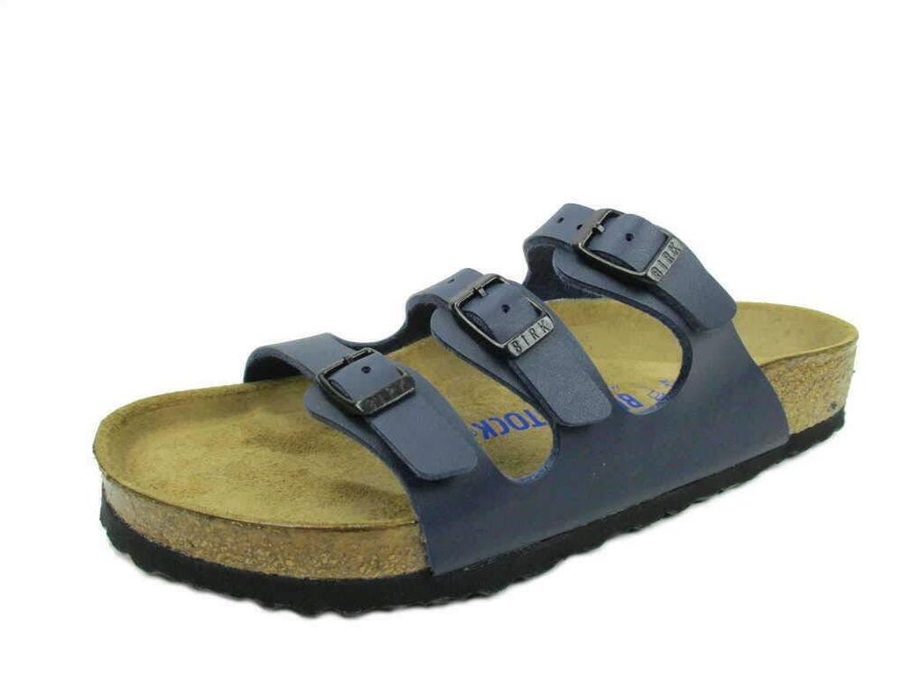 Birkenstock Classic Florida Women's Mules, blue, 10/10.5
